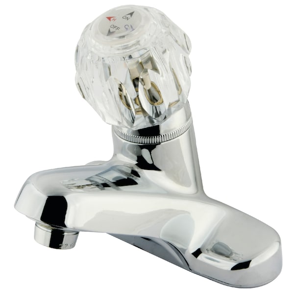4" Centerset Bathroom Faucet, Chrome
